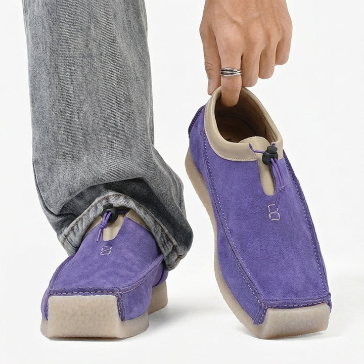Savile Penny Loafers - Plum