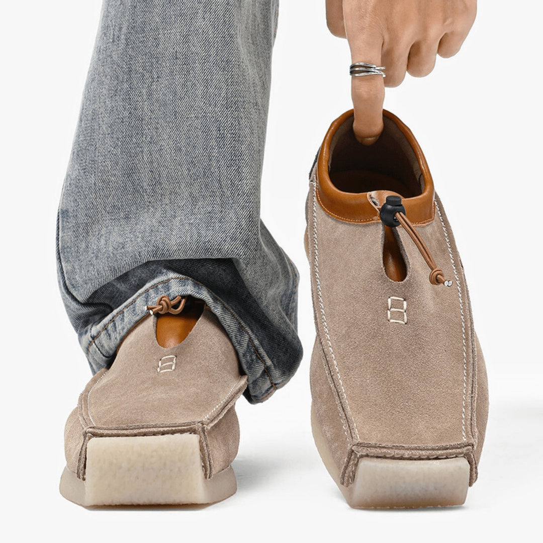 Savile Penny Loafers - Stone