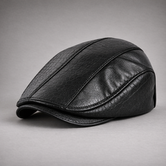 Dorset Panelled Leather Ivy Hat