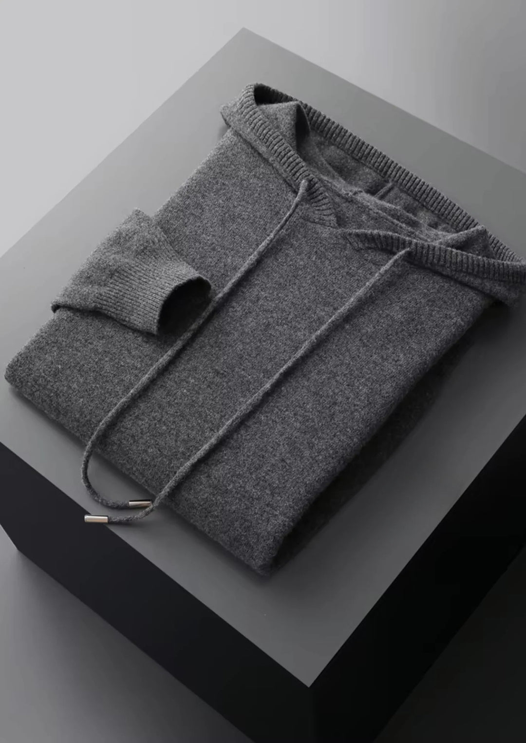 Balmoral Merino Wool Knit Set - Charcoal