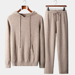 Balmoral Merino Wool Knit Set - Oatmeal
