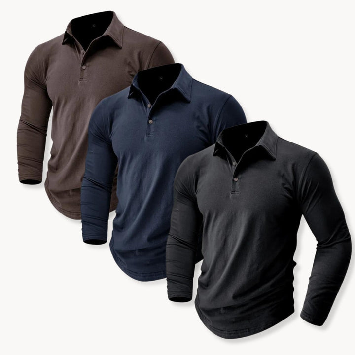 Bari Classic Knit Polo