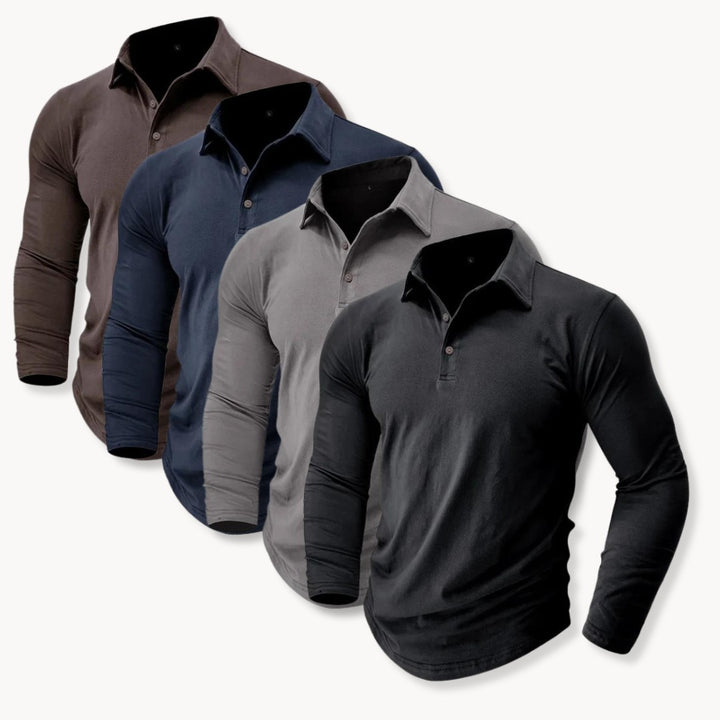 Bari Classic Knit Polo