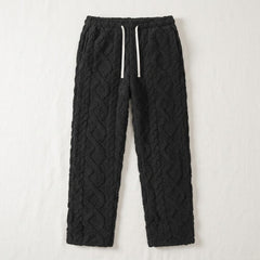 Basecamp Quilted Fleece Trousers - Black