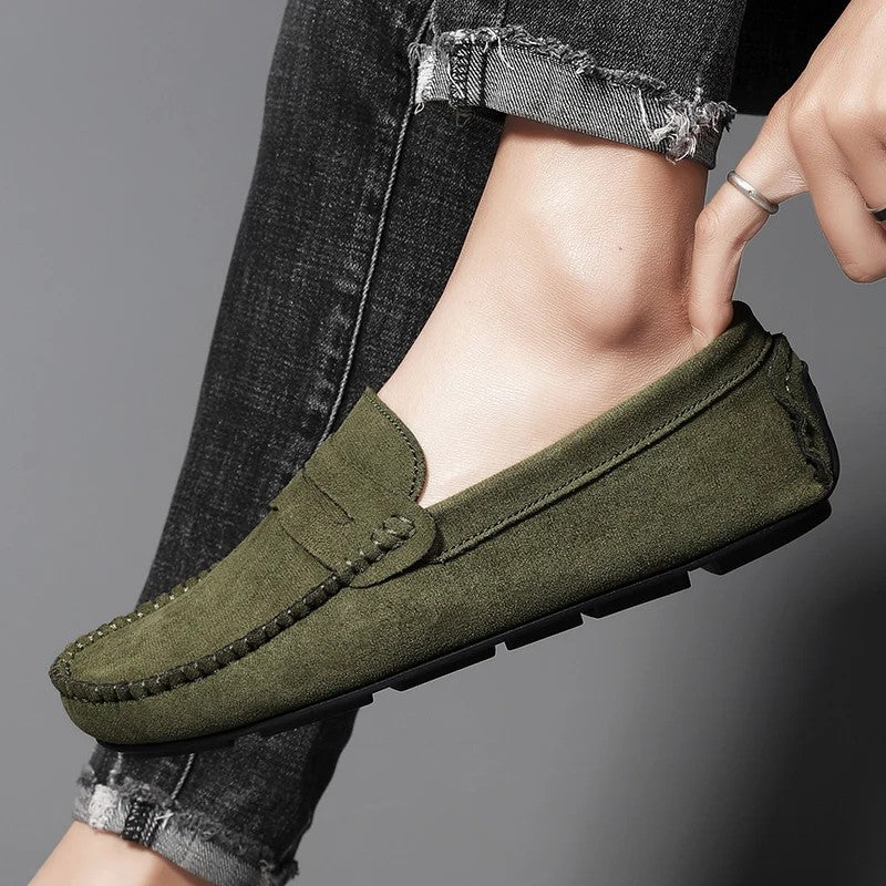 Belgravia Suede Driving Loafers
