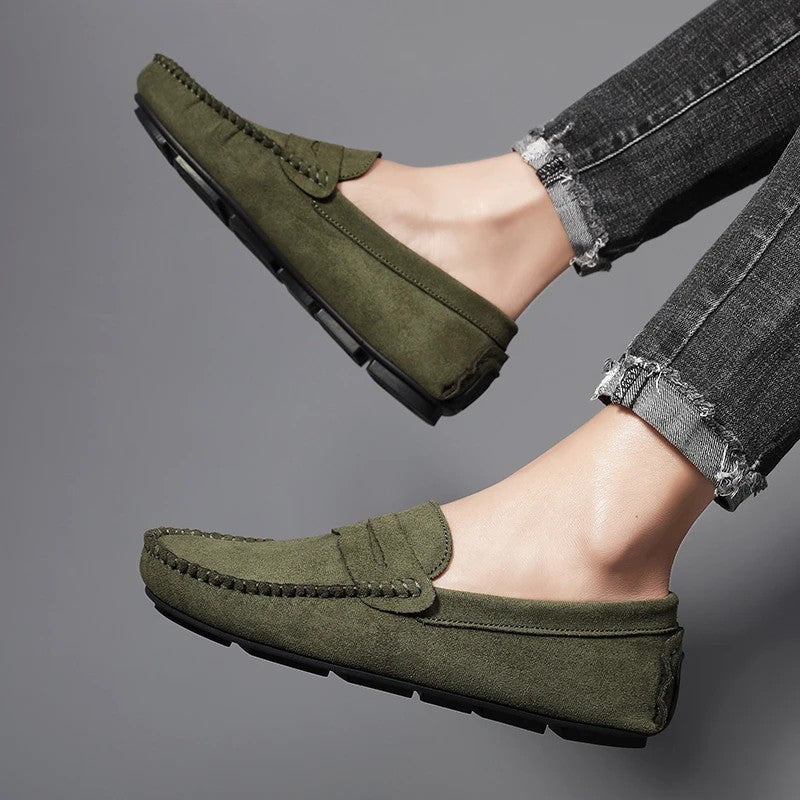 Belgravia Suede Driving Loafers