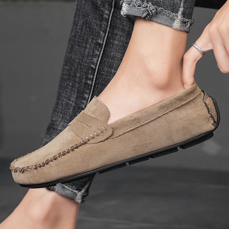 Belgravia Suede Driving Loafers