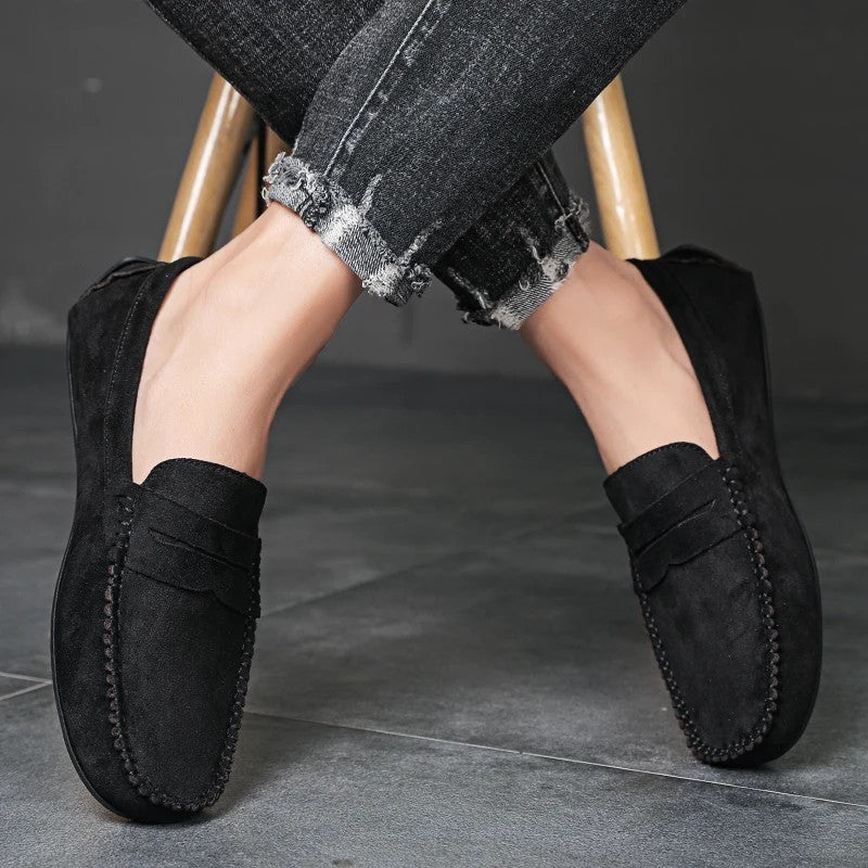 Belgravia Suede Driving Loafers