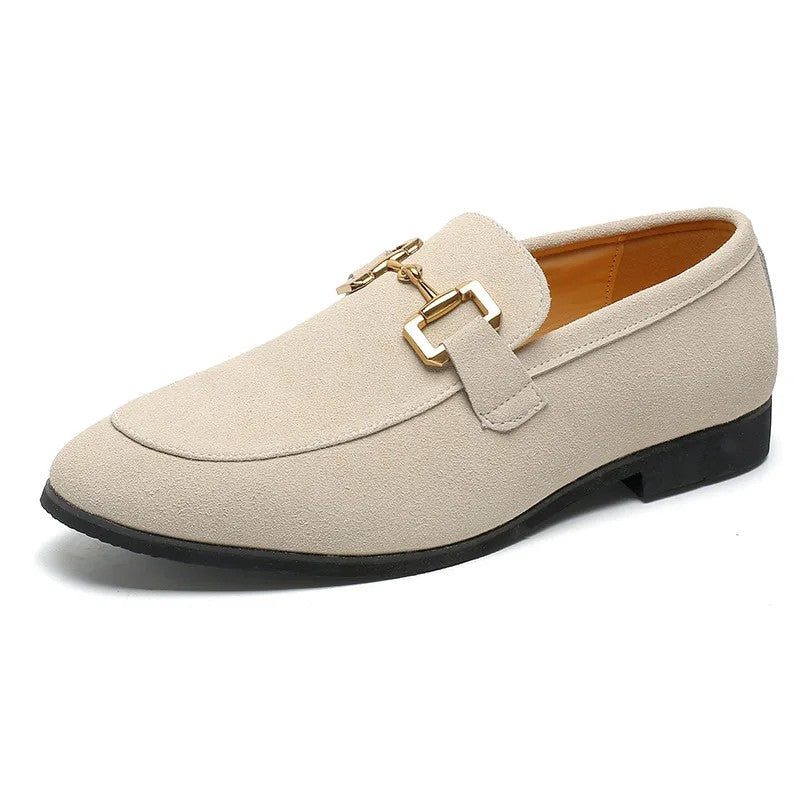 Belgravia Leather Slip-On Loafers - Cognac