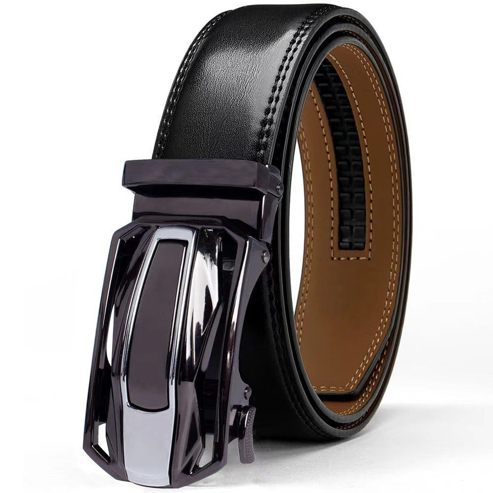 Bellagio Classic Leather Belt - Ebony
