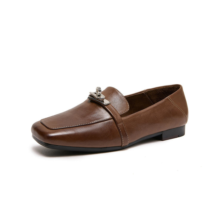 Bellagio Leather Square Pumps