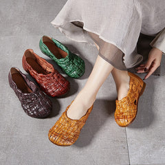 Bellucchi Woven Leather Sandals
