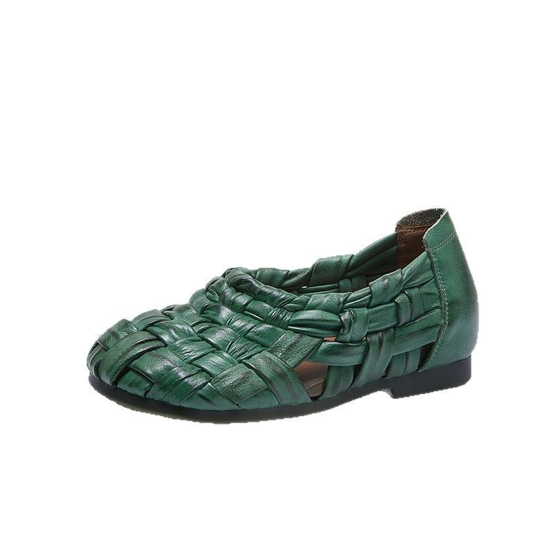Bellucchi Woven Leather Sandals