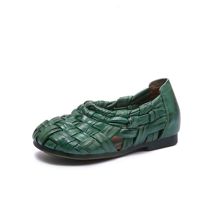 Bellucchi Woven Leather Sandals