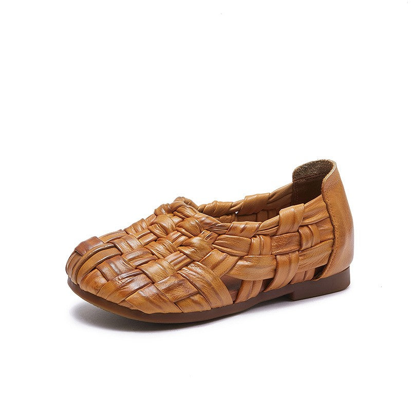 Bellucchi Woven Leather Sandals