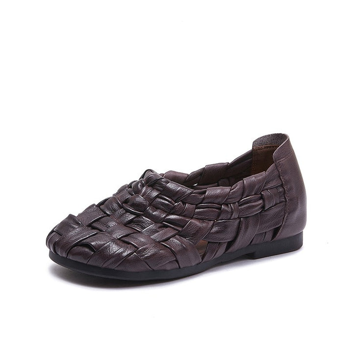 Bellucchi Woven Leather Sandals