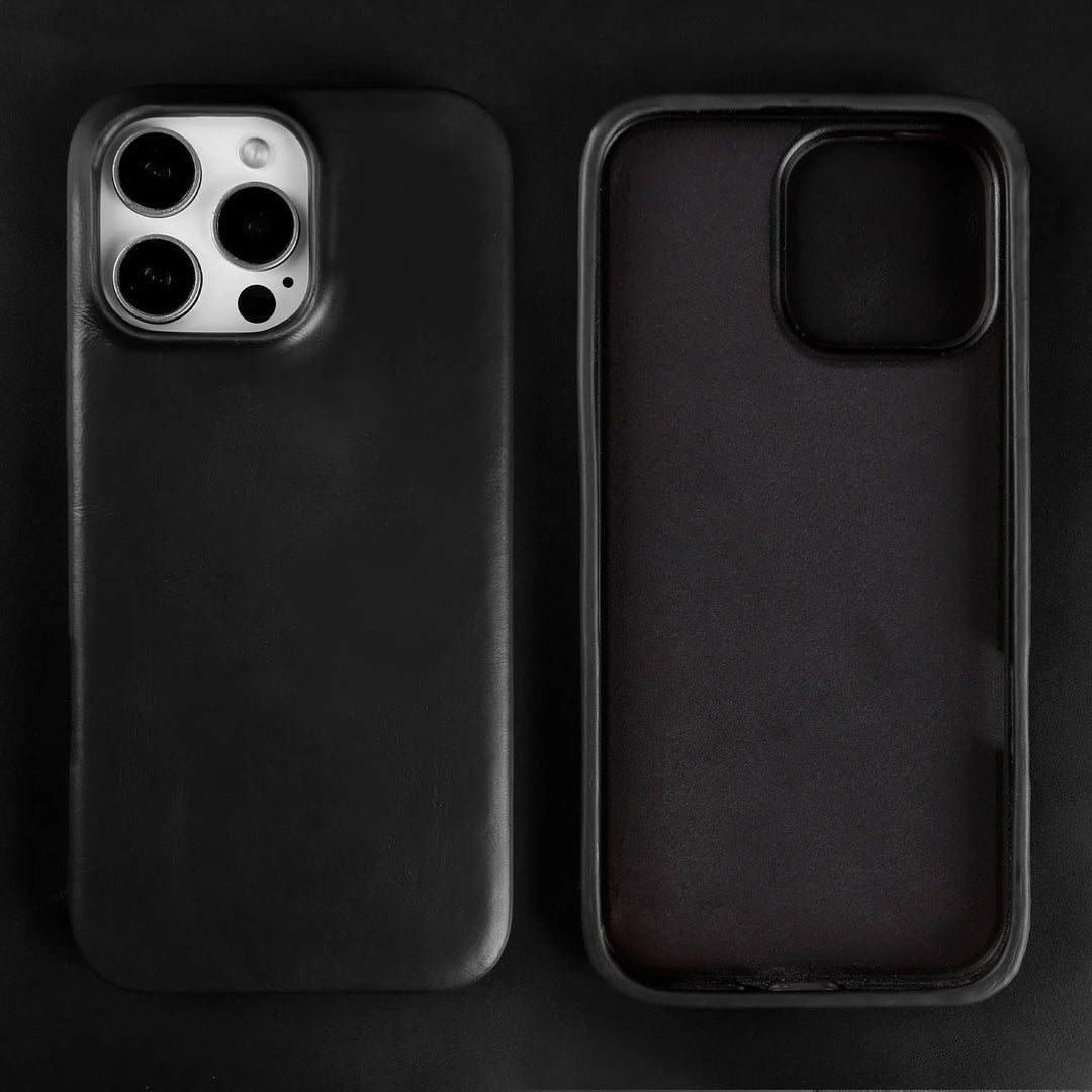 Bergamo Genuine Leather Case - Black