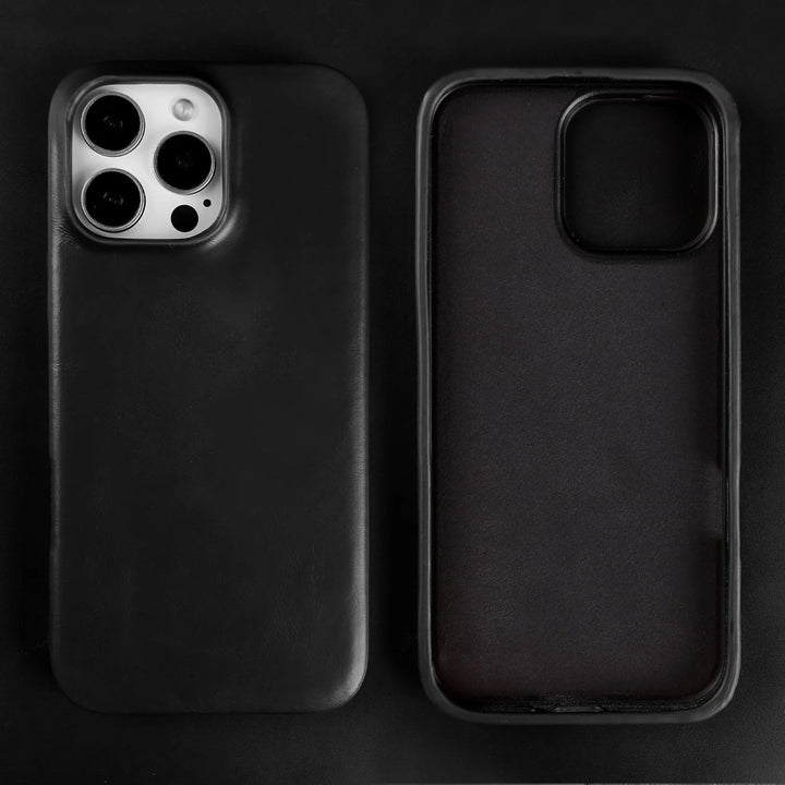 Bergamo Genuine Leather Case - Black