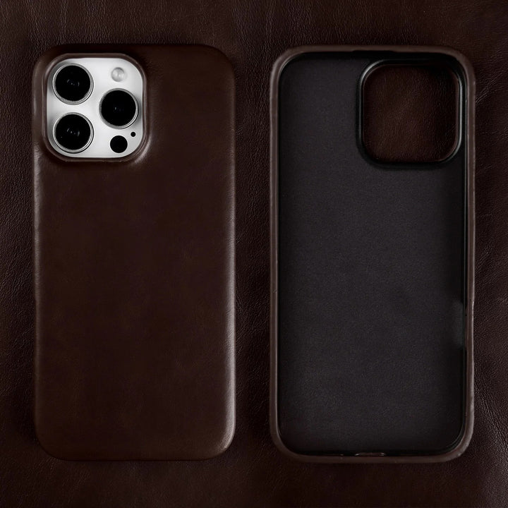 Bergamo Genuine Leather Case - Espresso Brown