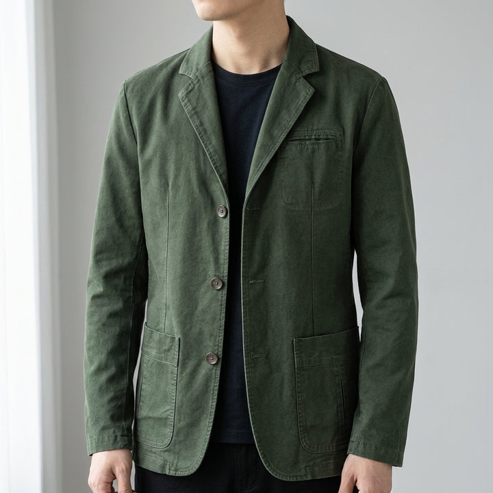 Voyager Cotton Blazer