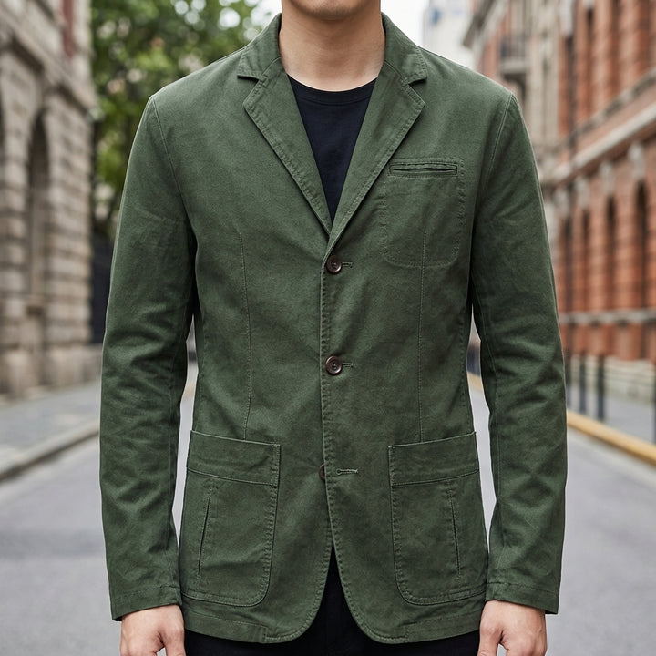 Voyager Cotton Blazer