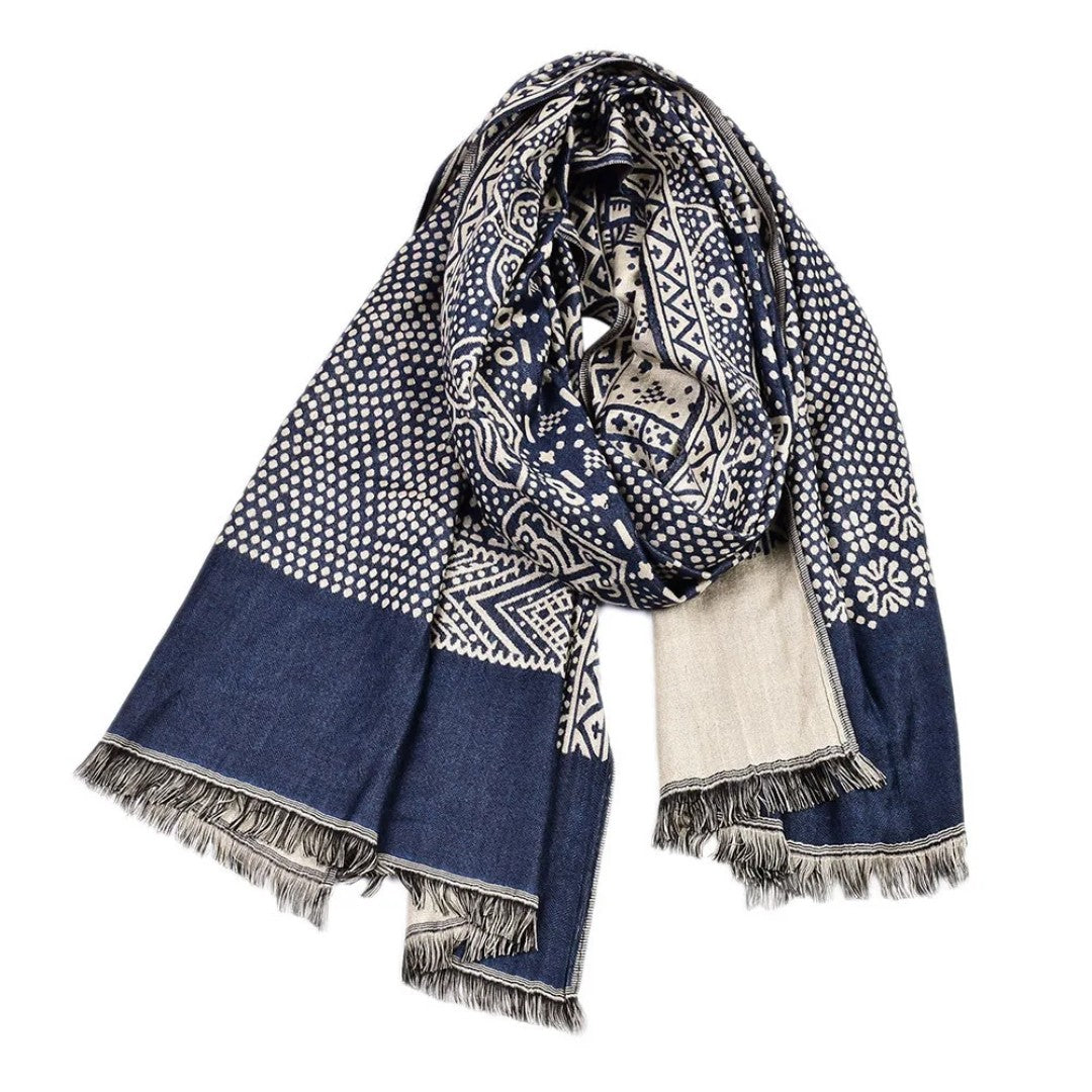 Bordeaux Soft Cotton Scarf