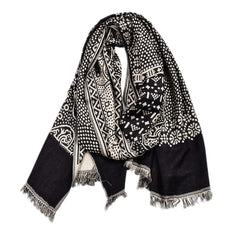 Bordeaux Soft Cotton Scarf