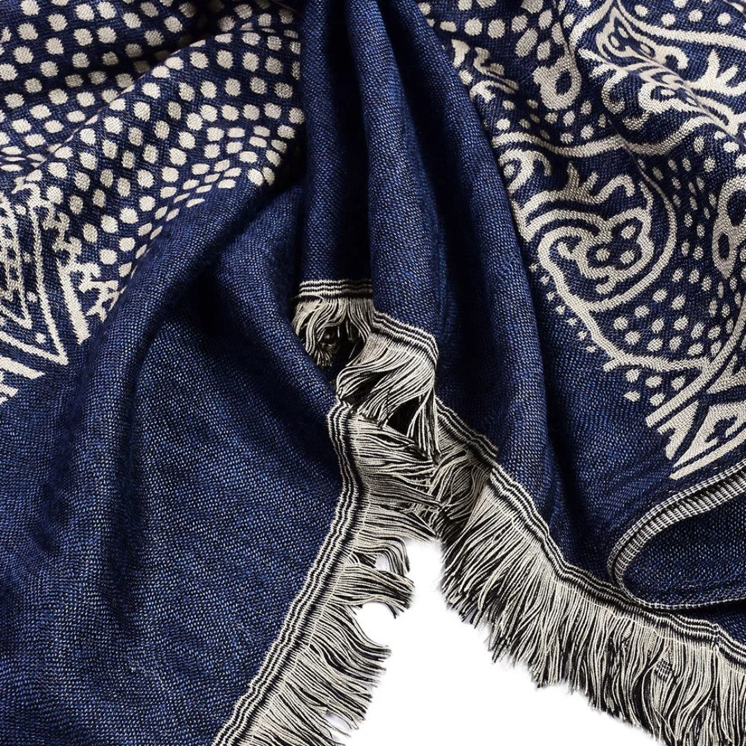 Bordeaux Soft Cotton Scarf
