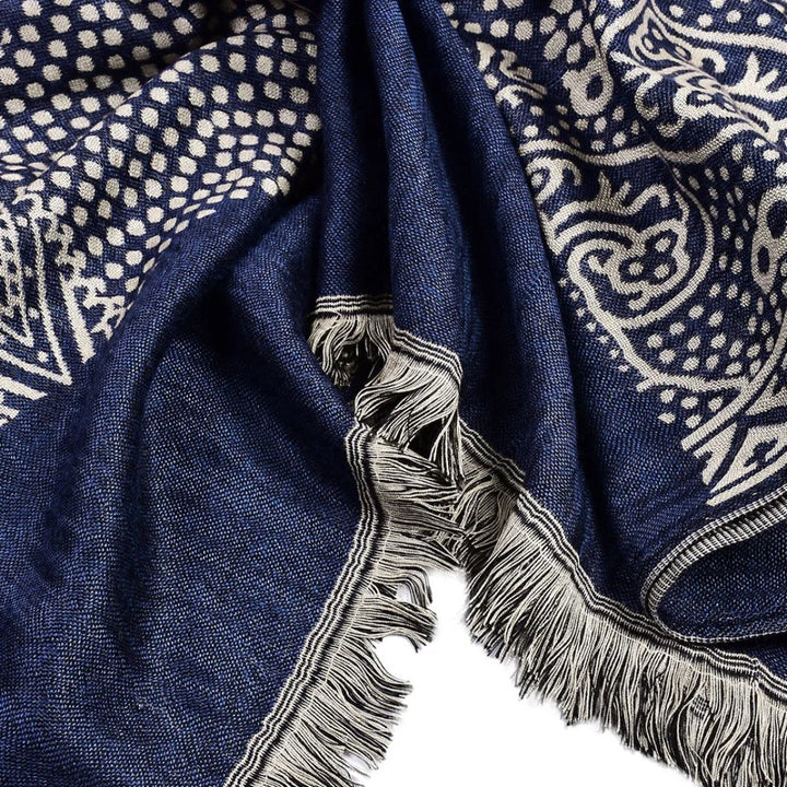 Bordeaux Soft Cotton Scarf
