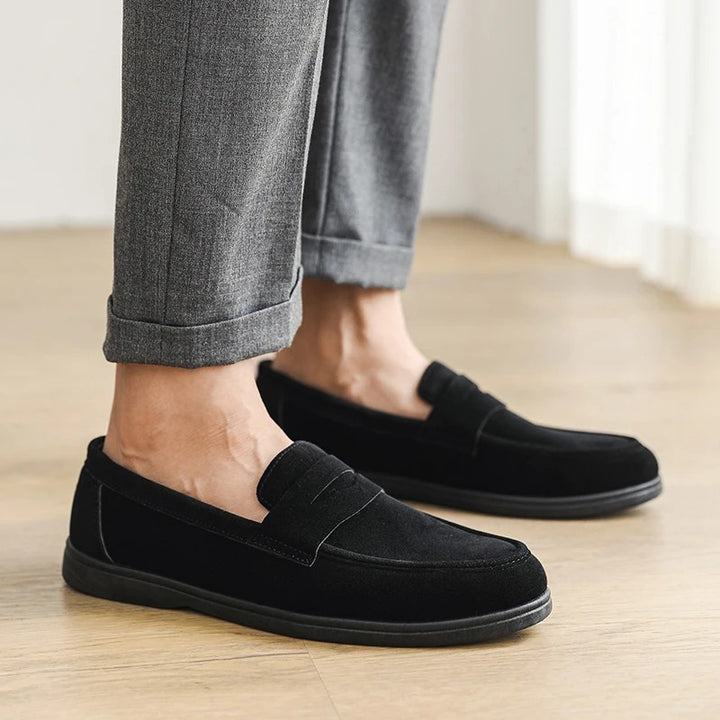 Boulder Slip-On Loafers - Black