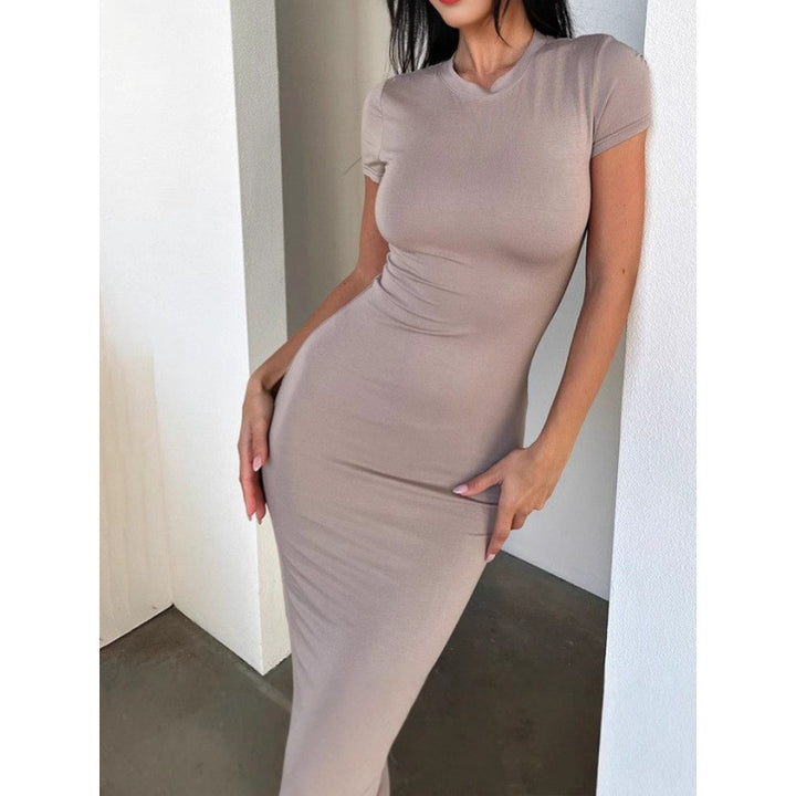 Castellano Slim Fit Dress - Espresso