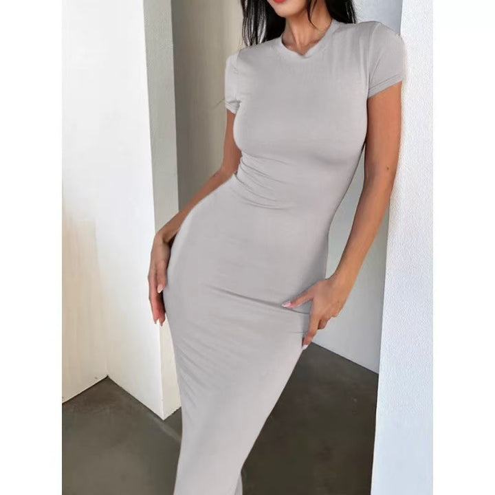 Castellano Slim Fit Dress - Heather Gray