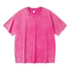 Caledon Washed Cotton T-Shirt - Dusty Rose