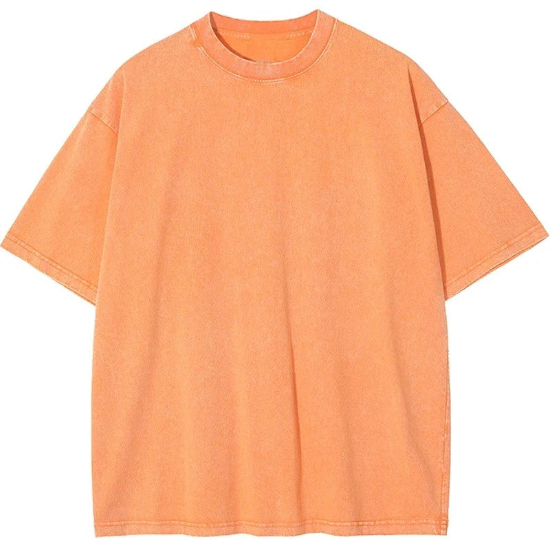 Caledon Washed Cotton T-Shirt - Terra Cotta