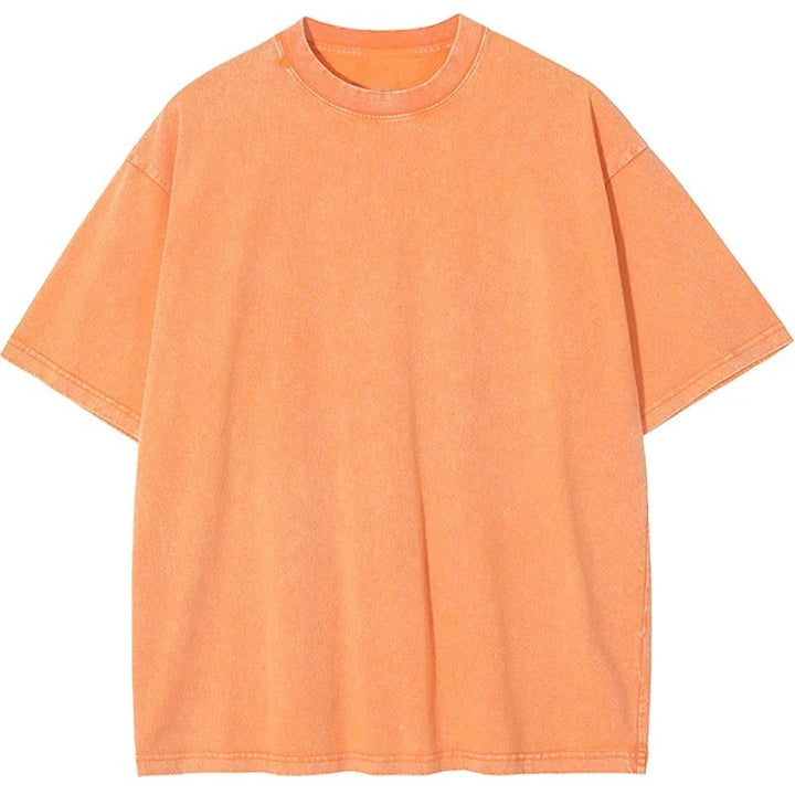 Caledon Washed Cotton T-Shirt - Terra Cotta