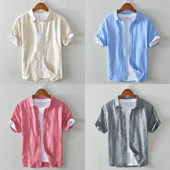 Cannes Linen Shirt - Buy 4 GET 1 FREE