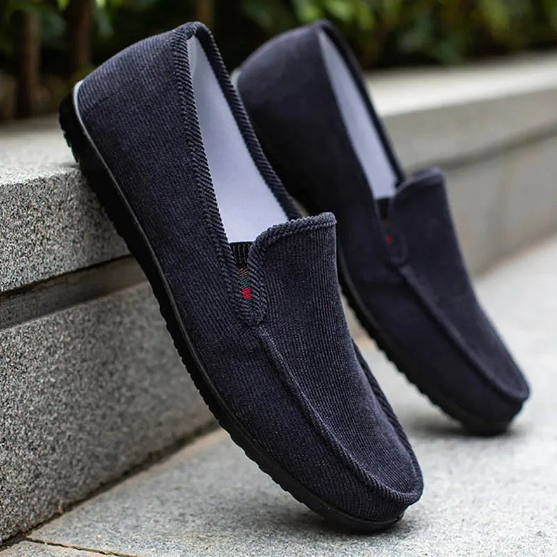 Canyon Canvas Slip-On Loafers - Navy