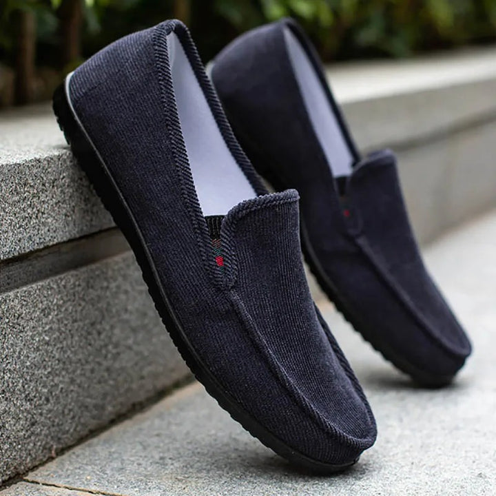 Canyon Canvas Slip-On Loafers - Navy