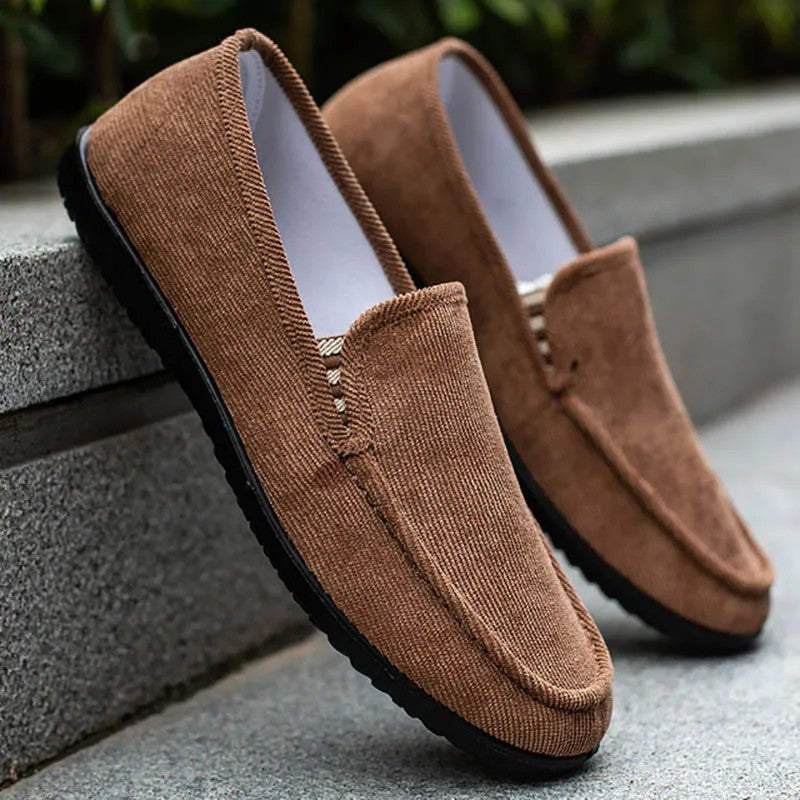Canyon Canvas Slip-On Loafers - Tan