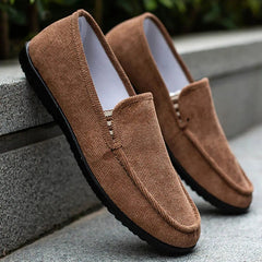 Canyon Canvas Slip-On Loafers - Tan