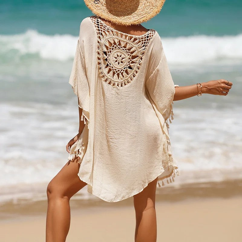 Capri Crochet Beach Dress