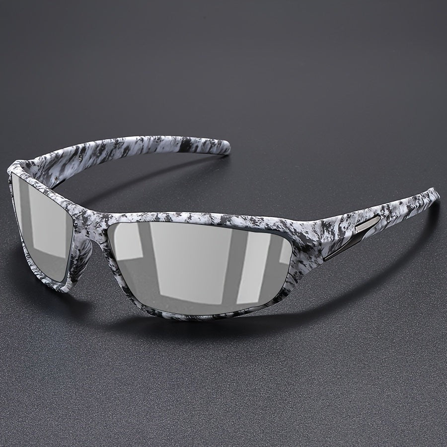 Catalyst Polarized Sunglasses - Urban Camo / Chrome Mirror