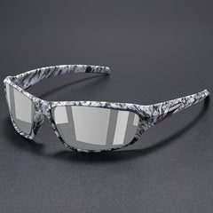 Catalyst Polarized Sunglasses - Urban Camo / Chrome Mirror