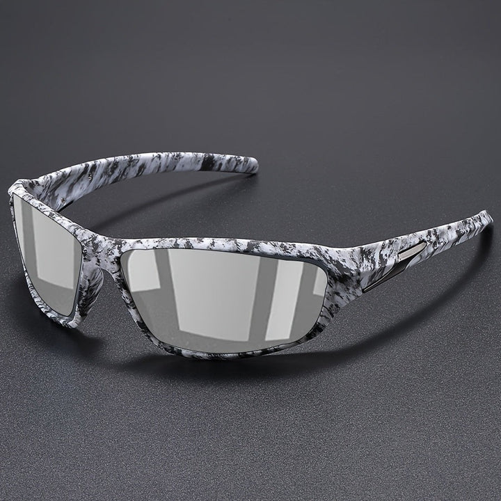 Catalyst Polarized Sunglasses - Urban Camo / Chrome Mirror
