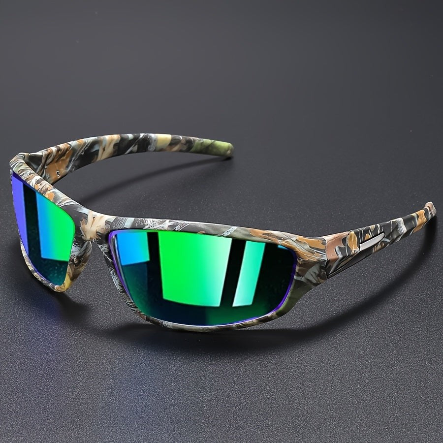 Catalyst Polarized Sunglasses - Woodland Camo / Forest Green