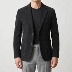 Cavalleri Corduroy Blazer - Black