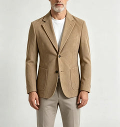 Cavalleri Corduroy Blazer - Desert Khaki