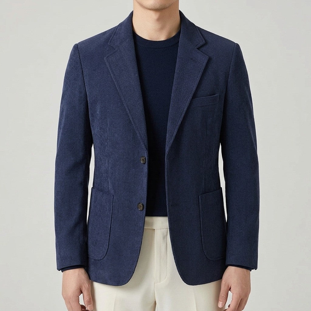 Cavalleri Corduroy Blazer - Navy