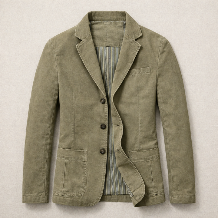 Voyager Cotton Blazer