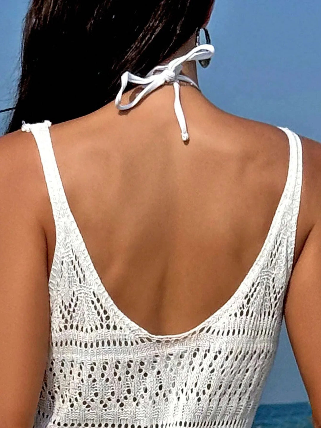 Celeste Hollow Out Maxi Dress